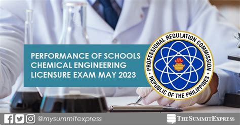 chemical engineering board exam results 2023|FULL RESULTS: May 2023 Chemical Engineer ChemEng board .